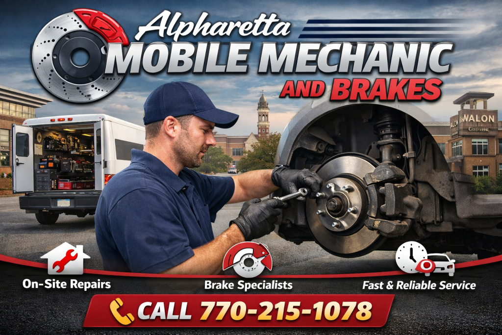 Alpharetta Mobile Mechanic and Brakes